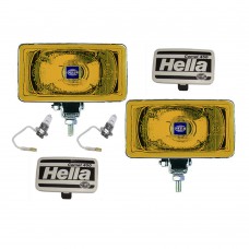 Set faros Hella Comet 450 largo alcance amarillos