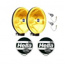 Set faros Hella Comet 500 largo alcance amarillos