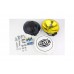 Set faros Hella Comet 500 largo alcance amarillos