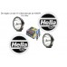 Set faros Hella Rallye 4000 largo alcance